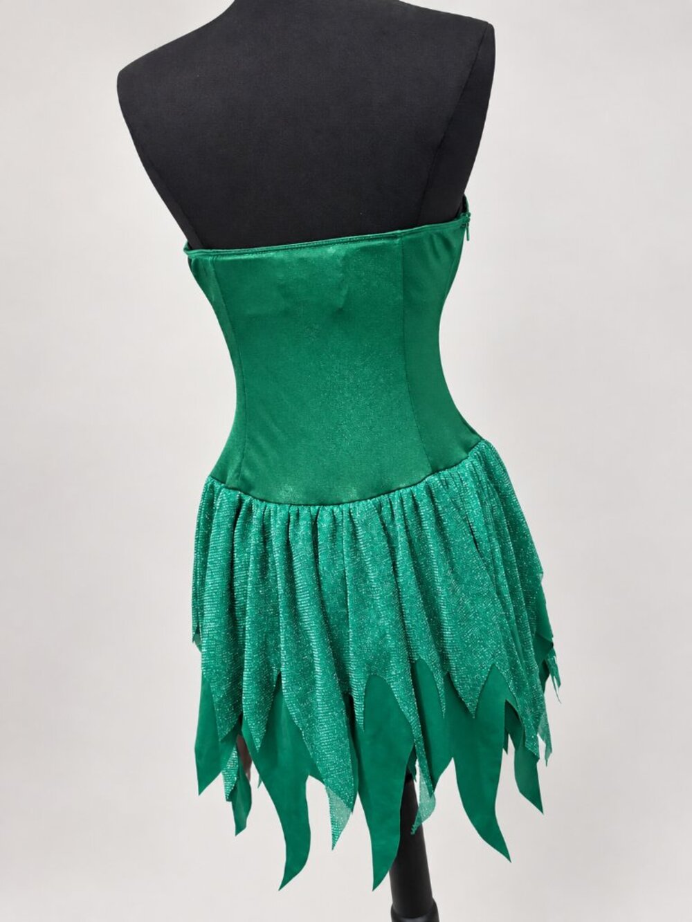 Poison Ivy Costume Dress ML and handmade Arm bands - Picture 8 of 13